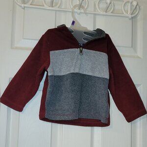 The Children's Place 1/4 Zip Fleece Sweatshirt Toddlers- Size 12-18M